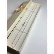 Цепь, золото 585 (14K), вес 1 г.