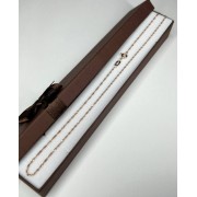 Цепь, золото 585 (14K), вес 1 г.