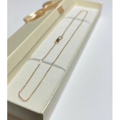 Цепь, золото 585 (14K), вес 1.2 г. Цепь, золото 585 (14K), вес 1.2 г.