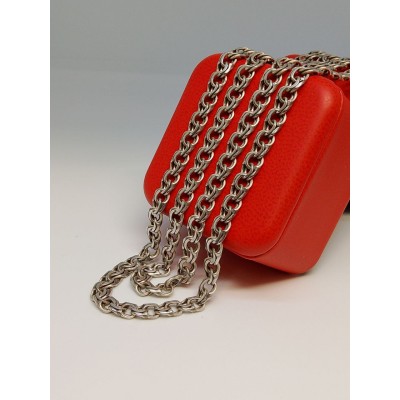 Цепь бисмарк, лом, серебро 925, вес 22 г. Цепь бисмарк, лом, серебро 925, вес 22 г.