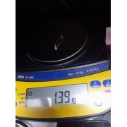 Булавка, золото 585 (14K), вес 1.3 г.