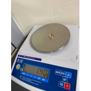 Обручальное кольцо, золото 585 (14K), вес 1.4 г.