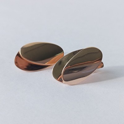 Серьги, золото 585 (14K), вес 2.4 г. Серьги, золото 585 (14K), вес 2.4 г.