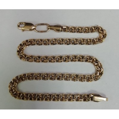 Браслет, золото 585 (14K), вес 3.9 г. Браслет, золото 585 (14K), вес 3.9 г.