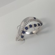 Золотое кольцо, золото 585 (14K), вес 2.9 г.