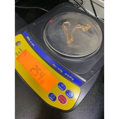 Цепочка, золото 585 (14K), вес 2.5 г. Цепочка, золото 585 (14K), вес 2.5 г.