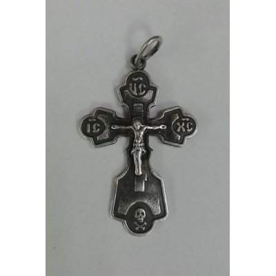Крест, серебро 925, вес 1.9 г. Крест, серебро 925, вес 1.9 г.