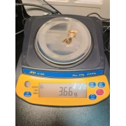 Серьги, золото 585 (14K), вес 3.6 г.