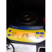 Серьги, золото 585 (14K), вес 2.7 г.