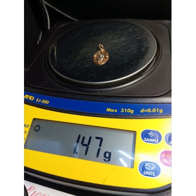 Подвеска, золото 585 (14K), вес 1.4 г. Подвеска, золото 585 (14K), вес 1.4 г.