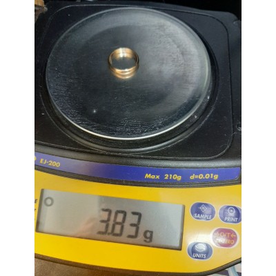 Обручальное кольцо Обручальное кольцо, золото 585 (14K), вес 3.8 г. Обручальное кольцо Обручальное кольцо, золото 585 (14K), вес 3.8 г.