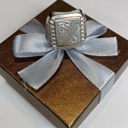 Серебряная печатка, серебро 925, вес 4.1 г.