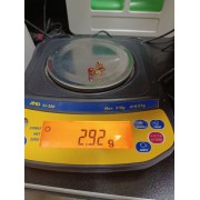 Серьги с камнями, золото 585 (14K), вес 2.9 г.