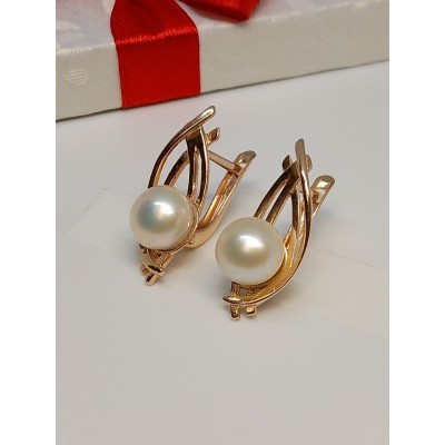 Серьги с камнями, золото 585 (14K), вес 4 г. Серьги с камнями, золото 585 (14K), вес 4 г.