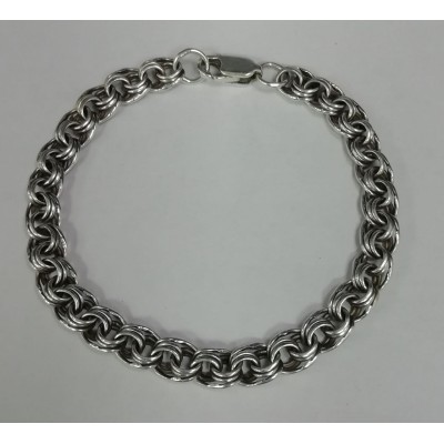 Браслет, серебро 925, вес 7.74 г. Браслет, серебро 925, вес 7.74 г.