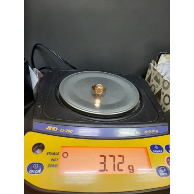 Кольцо, золото 585 (14K), вес 3.7 г. Кольцо, золото 585 (14K), вес 3.7 г.