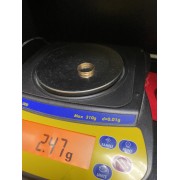 Кольцо золотое обручальное, золото 585 (14K), вес 2.4 г.