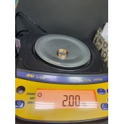 Обручальное кольцо , золото 585 (14K), вес 2 г.