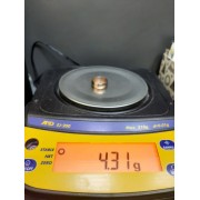 Кольцо обручальное , золото 375 (9K), вес 4.3 г.