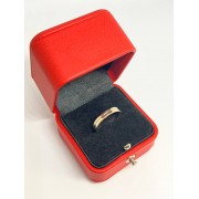 Кольцо обручальное без вставок, золото 585 (14K), вес 1.9 г.