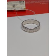 Кольцо серебряное без вставок, серебро 925, вес 2.72 г.