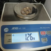 Серьга, золото 585 (14K), вес 1.2 г.