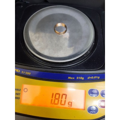 Обручальное кольцо с гравировкой, золото 585 (14K), вес 1.8 г. Обручальное кольцо с гравировкой, золото 585 (14K), вес 1.8 г.