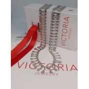 Колье серебряное, серебро 925, вес 13.62 г.