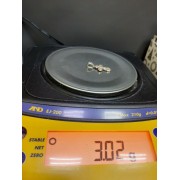 Крест серебряный без вставок, серебро 925, вес 3 г.