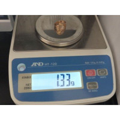 Золотое кольцо без вставок , золото 585 (14K), вес 1.3 г. Золотое кольцо без вставок , золото 585 (14K), вес 1.3 г.