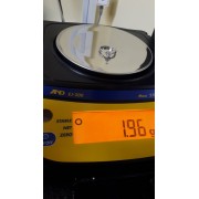 Кольцо с камнями, золото 585 (14K), вес 1.9 г.