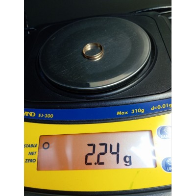 Кольцо золотое обручальное, золото 585 (14K), вес 2.2 г. Кольцо золотое обручальное, золото 585 (14K), вес 2.2 г.