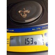 Браслет золотой, золото 585 (14K), вес 1.5 г.