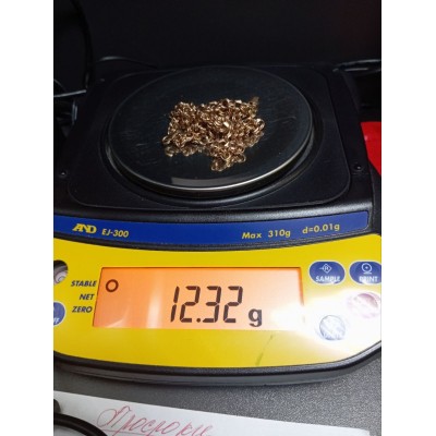 Цепь, золото 375 (9K), вес 12.3 г. Цепь, золото 375 (9K), вес 12.3 г.