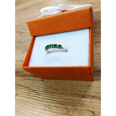 Кольцо с камнями, золото 585 (14K), вес 1.3 г. Кольцо с камнями, золото 585 (14K), вес 1.3 г.