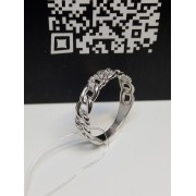 Кольцо серебряное, серебро 925, вес 1.65 г.