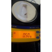 Подвеска золотая, золото 585 (14K), вес 0.5 г.