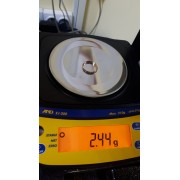 Обручальное кольцо, золото 585 (14K), вес 2.4 г.