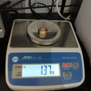 Кольцо, золото 585 (14K), вес 1.3 г.