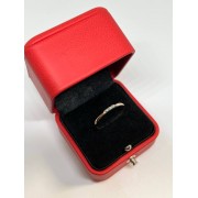 Кольцо золотое с фианитами, золото 585 (14K), вес 1.6 г.