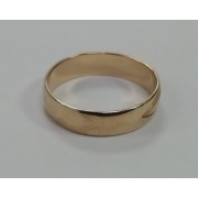 Обручальное кольцо, золото 585 (14K), вес 1.5 г.