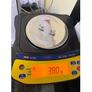 Серьги серебряные с фианитами, серебро 925, вес 3.8 г.