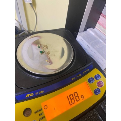 Браслет с фианитами , золото 585 (14K), вес 1.8 г. Браслет с фианитами , золото 585 (14K), вес 1.8 г.