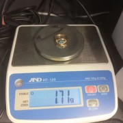 Кольцо золотое, с фианитом, золото 585 (14K), вес 1.7 г.