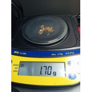 Цепь золотая, золото 585 (14K), вес 1.7 г.