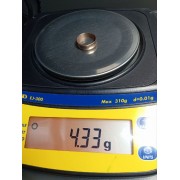 Кольцо золотое обручальное, золото 375 (9K), вес 4.3 г.