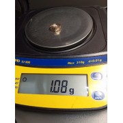 Кольцо золотое без вставок , золото 585 (14K), вес 1 г.