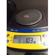 Браслет золотой, золото 585 (14K), вес 1 г.