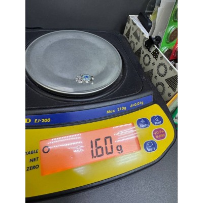 Подвеска серебряная Омулет с фианитами, серебро 925, вес 1.6 г. Подвеска серебряная Омулет с фианитами, серебро 925, вес 1.6 г.