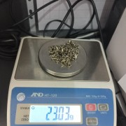 Цепь серебряная без вставок 